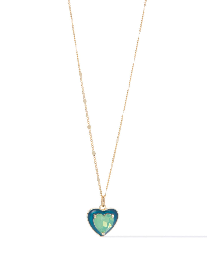 Amity Necklace - Gold Ocean - By Alexa Rae
