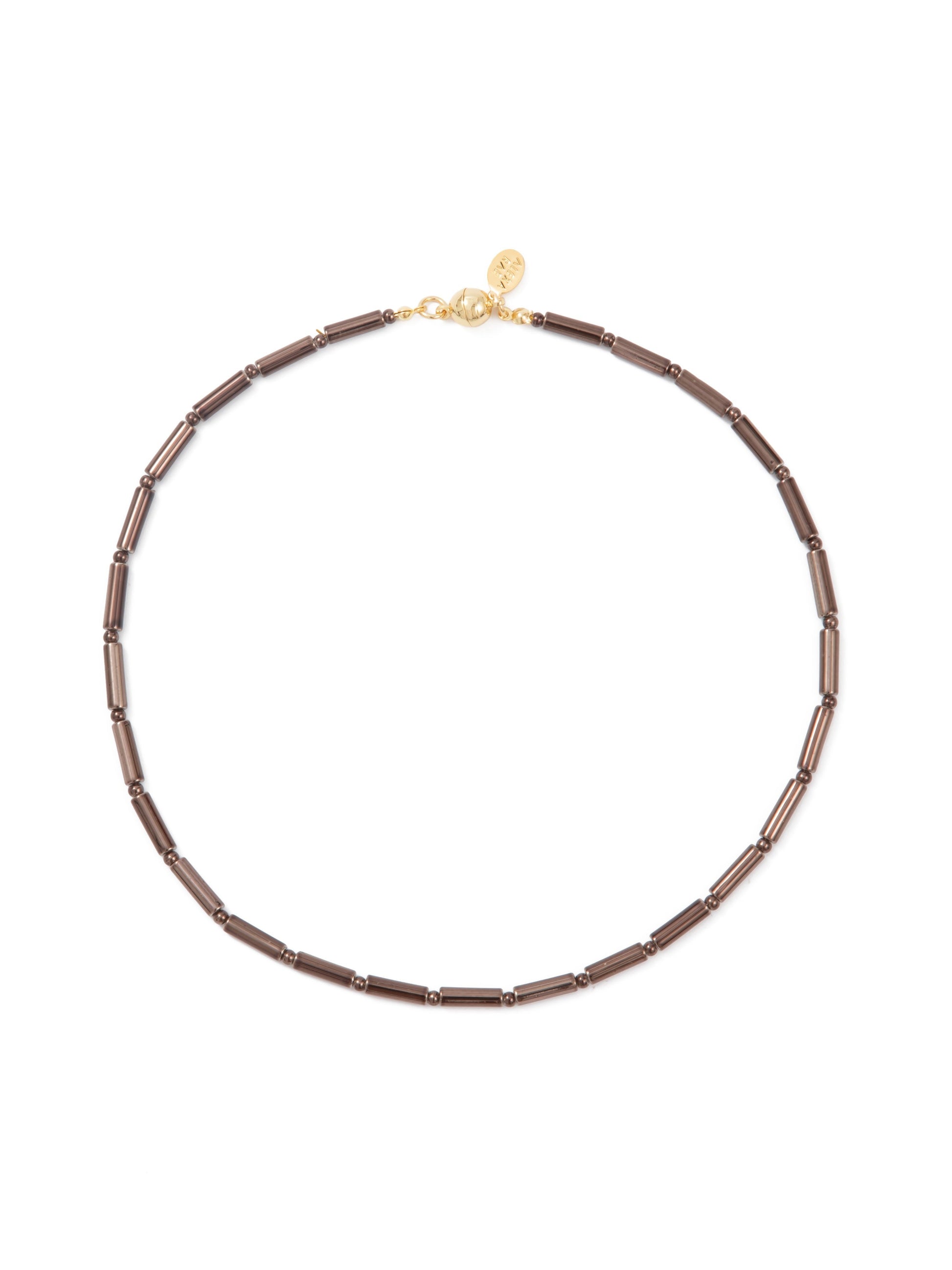 Just Like This Necklace - Liquid Metallic Mushroom