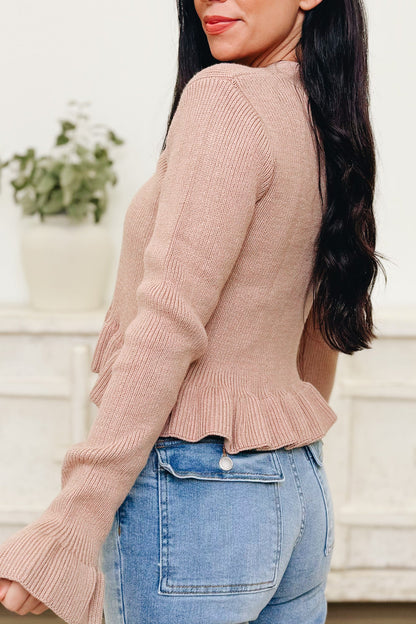 Bringing The Shine Sweater Top - 2 Colors!