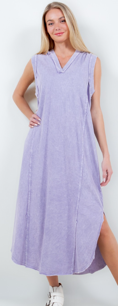 On To The Next One Hooded Dress - 3 Colors!