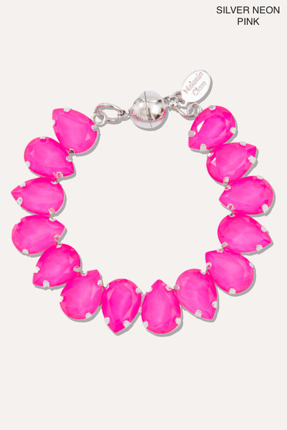 "BABE" Neon Crystal Bracelet - Multiple Colors!