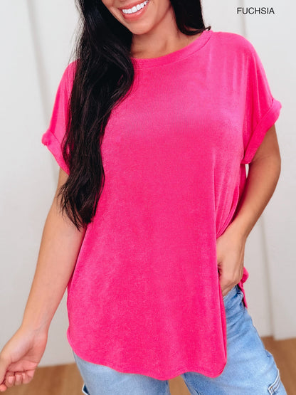Simple Babe Top - 4 Colors!
