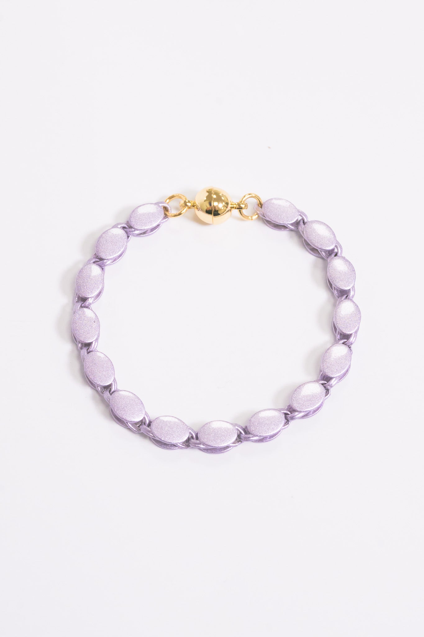 Penelope Bracelet - Metallic Lilac