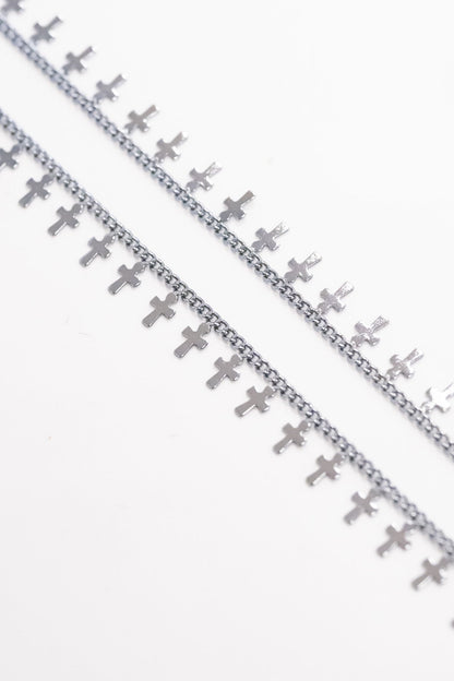 Every Little Thought Necklace - Metallic Eternal Blue