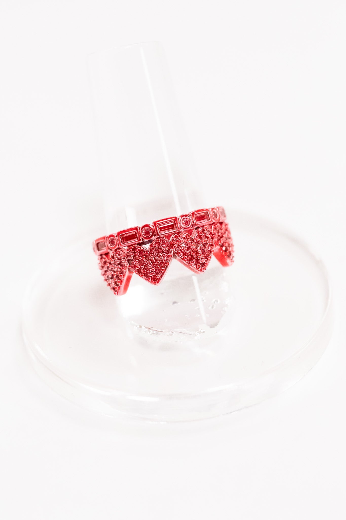 Lovefool Ring - Metallic Strawberry