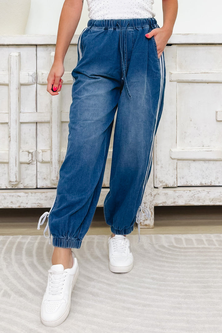 On Point Bow Pants - Off White