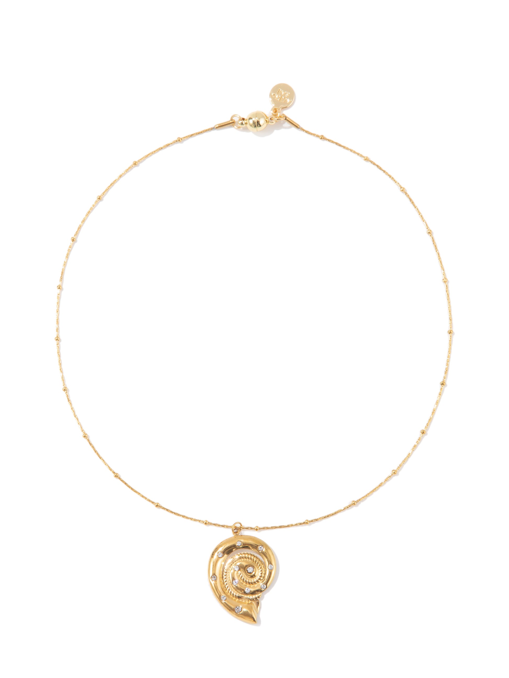 Along The Shore Necklace - Gold