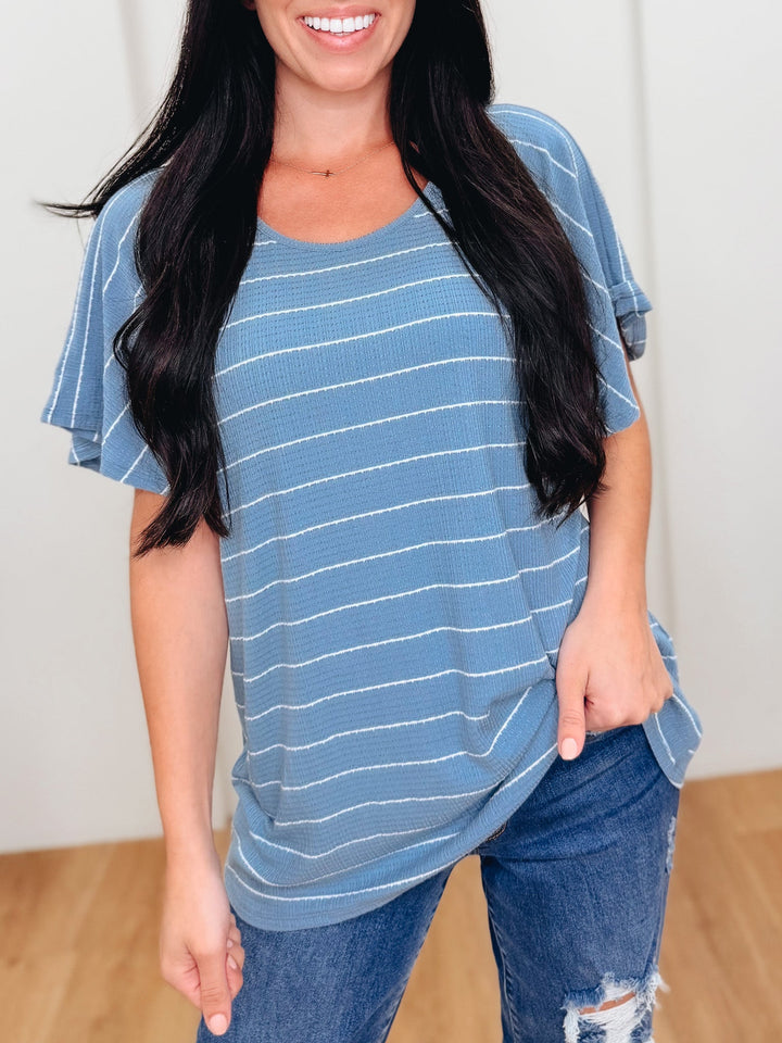Ruffle Puff Top - 2 Colors!