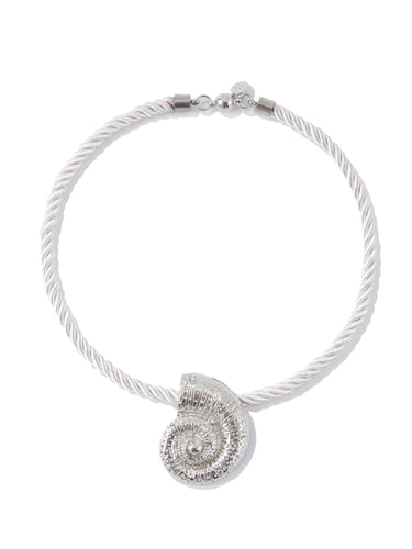 Biscayne Bay Necklace Shore - White