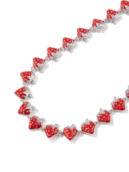 Strawberry Shortcake Necklace