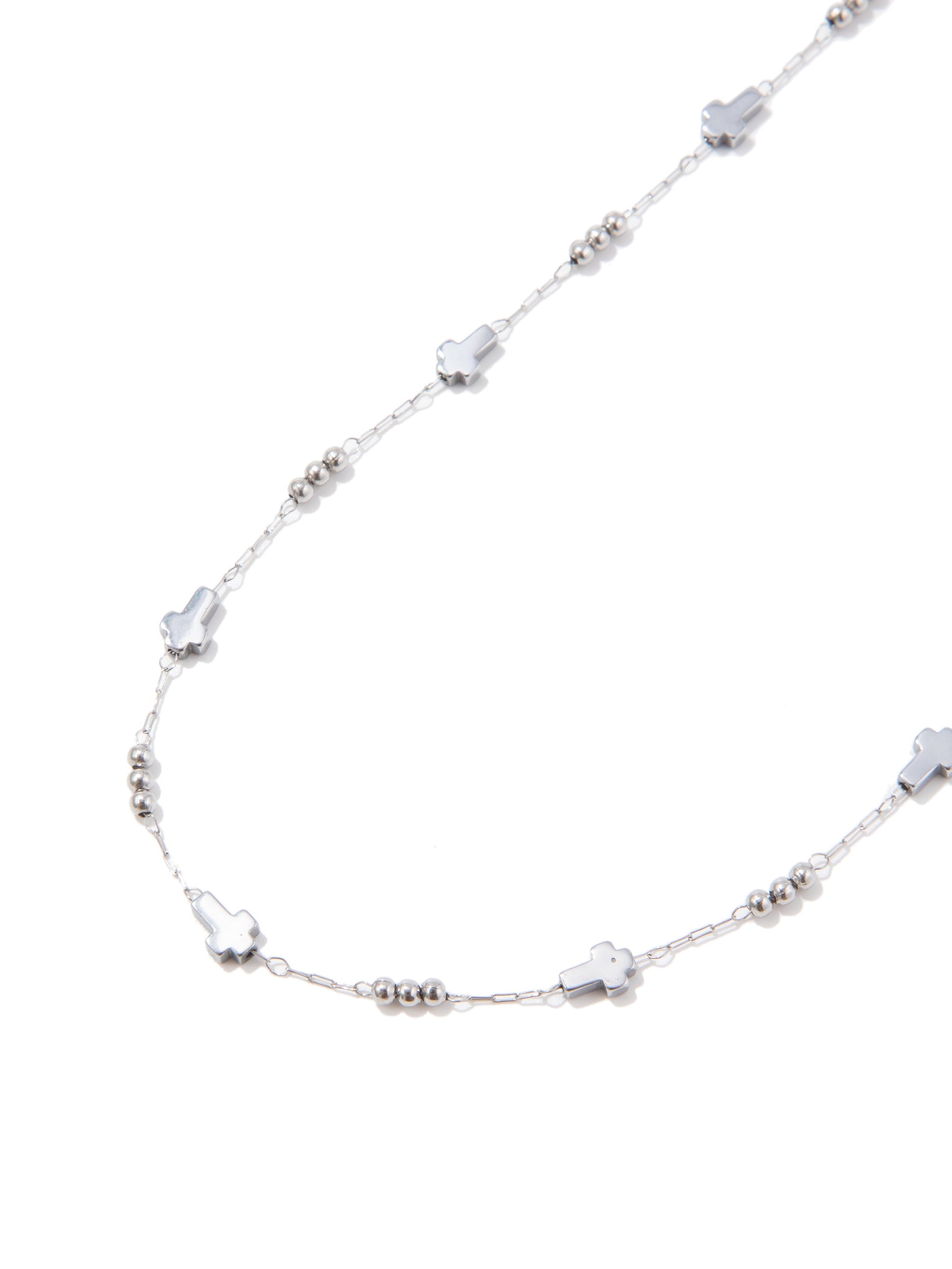 Crossing Line Necklace