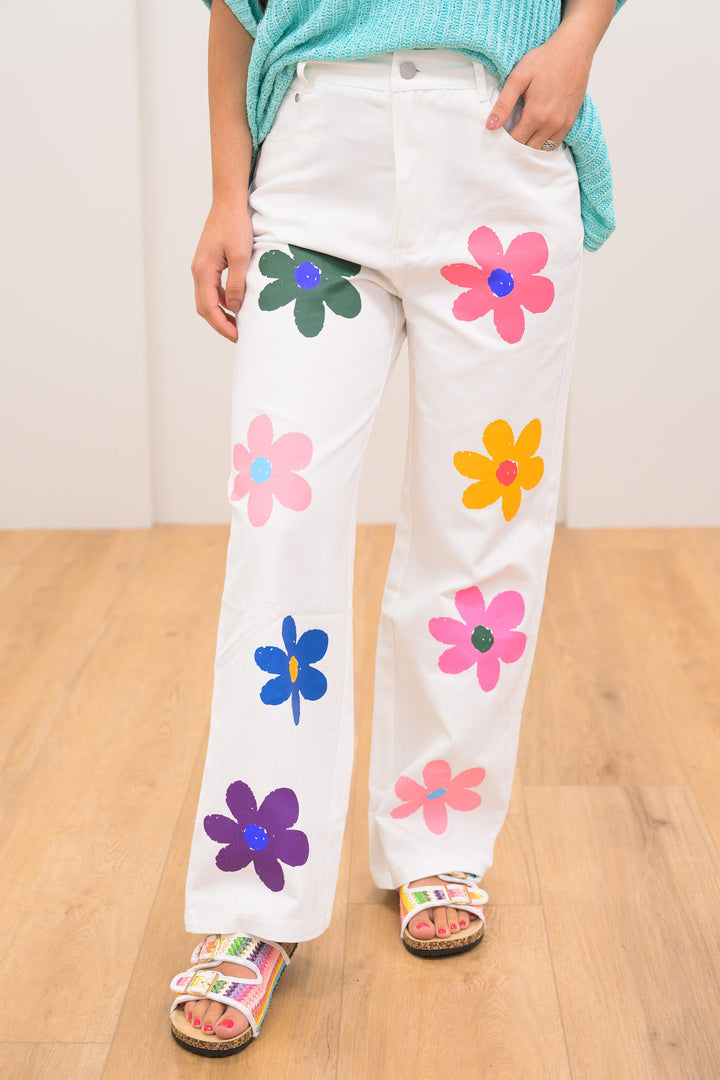 Pickin' Daisies Pants - 2 Colors!