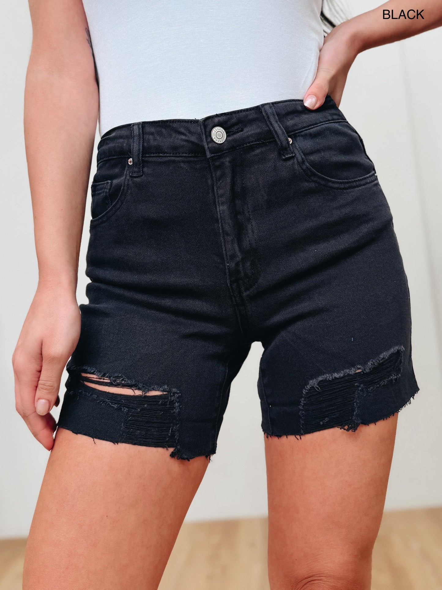 Beach Bound Cuffed Shorts - 6 Colors!