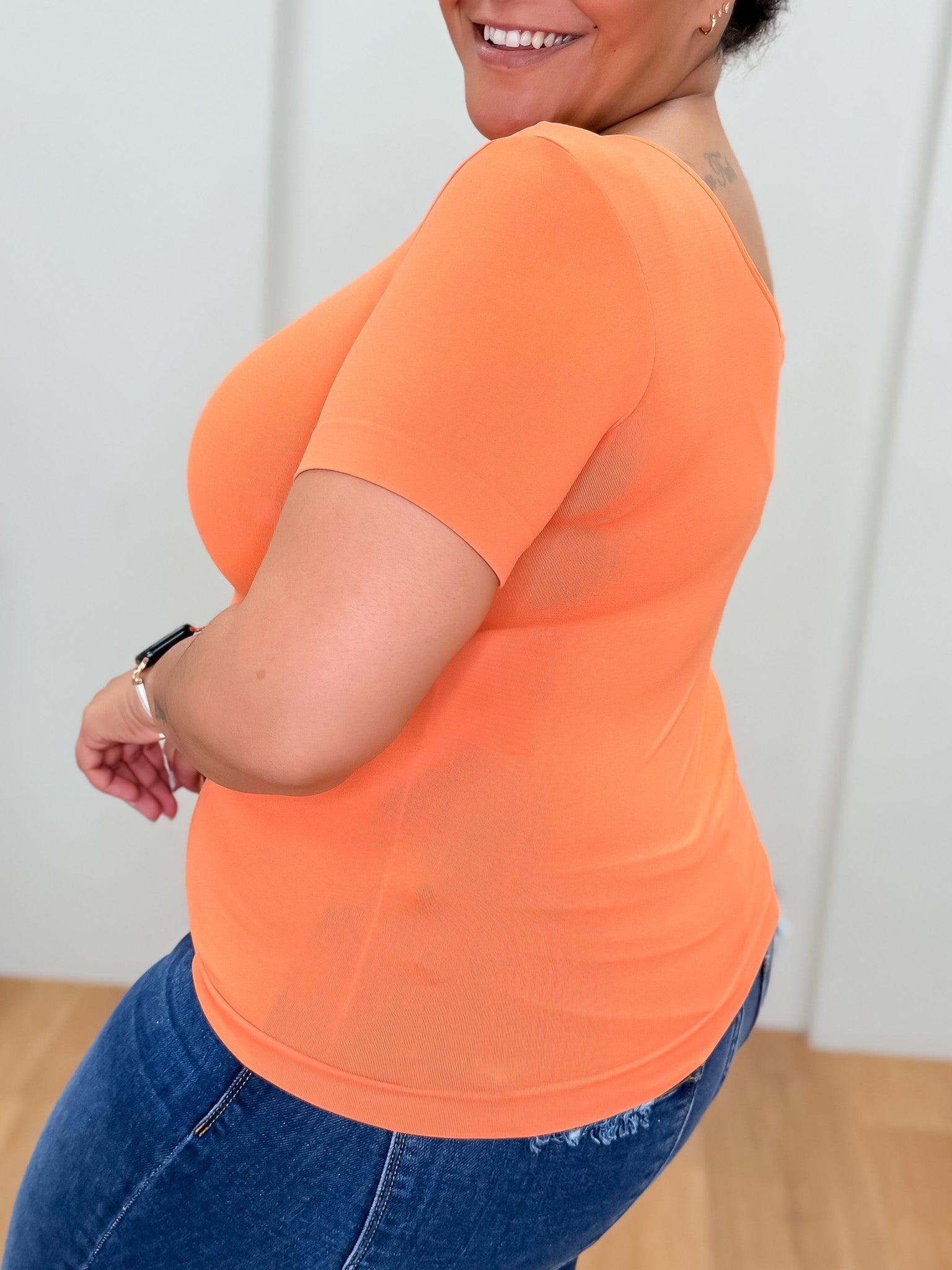 Like A Glove Reversible Short Sleeve Top - 19 Colors!