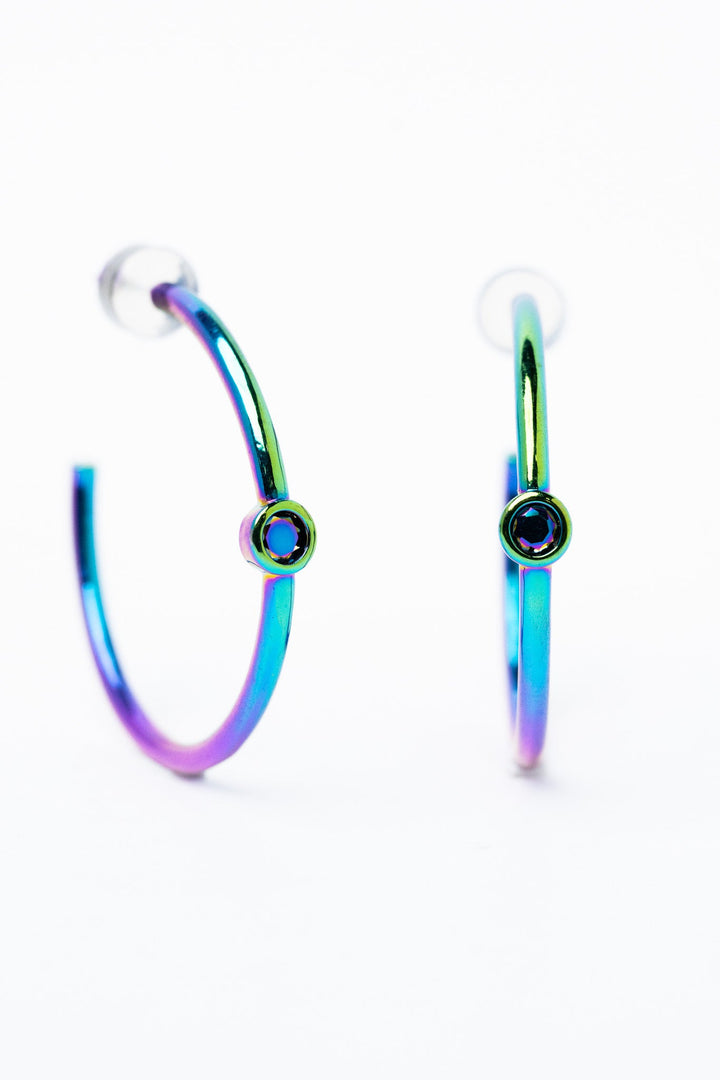 Crystal Song Earrings - Mystic