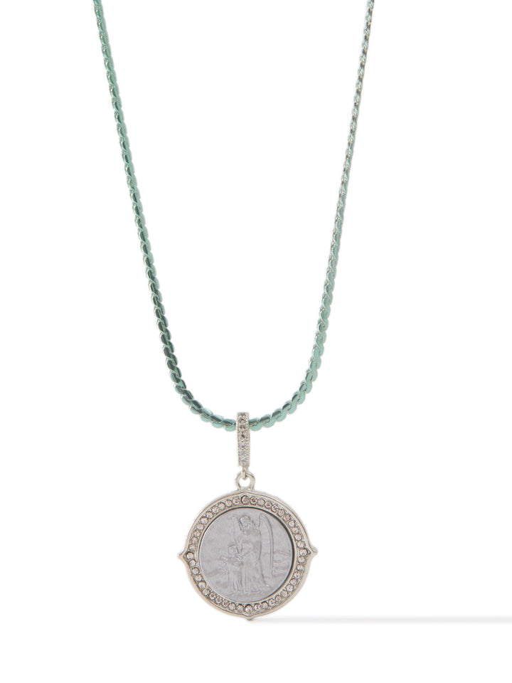 Time For Everything Necklace - Metallic Celestial
