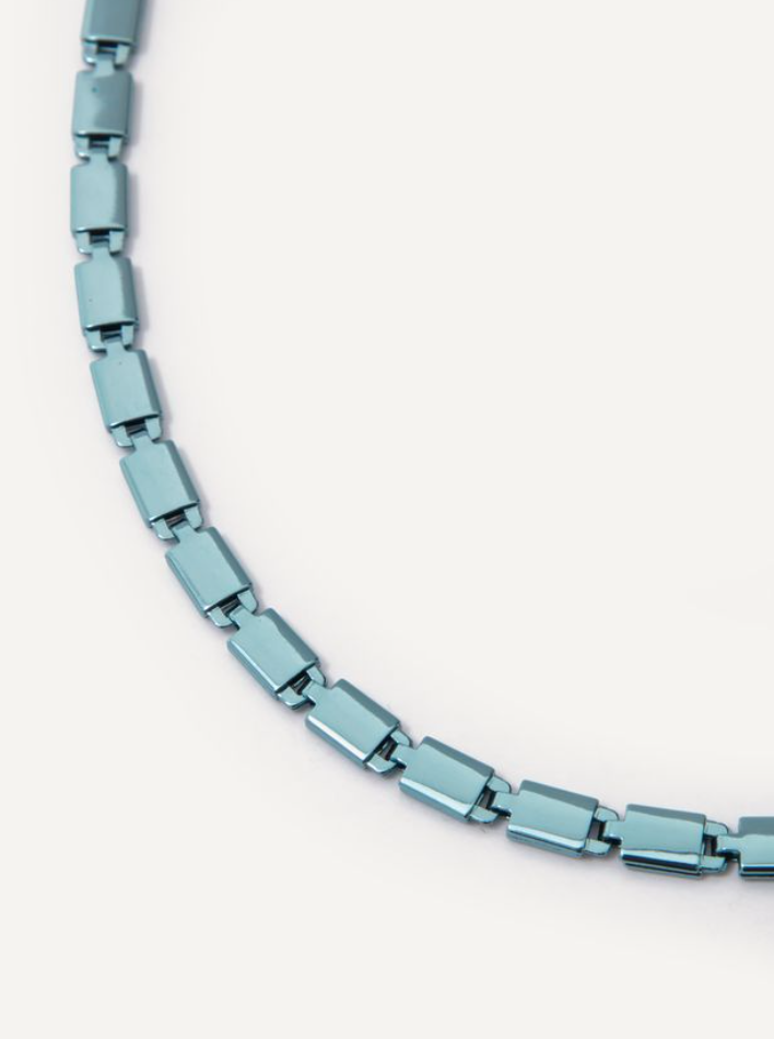 My One And Only Anklet - Liquid Metallic Ocean Blue