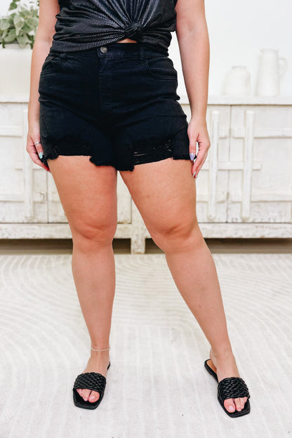 Heatwave By White Birch - Mid Rise Distressed Shorts - 4 Colors!