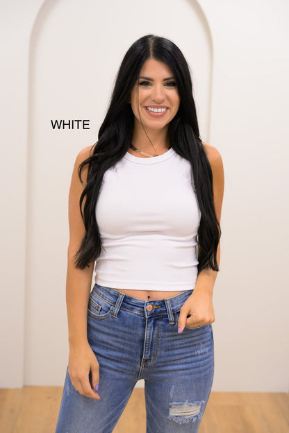 Goddess Ribbed Go To Tank Top - 9 Colors!