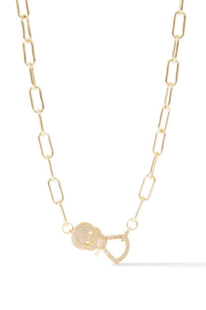 Skully Necklace - 3 Colors!