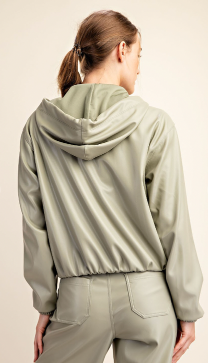 All Night Long Faux Leather Jacket - 6 Colors!