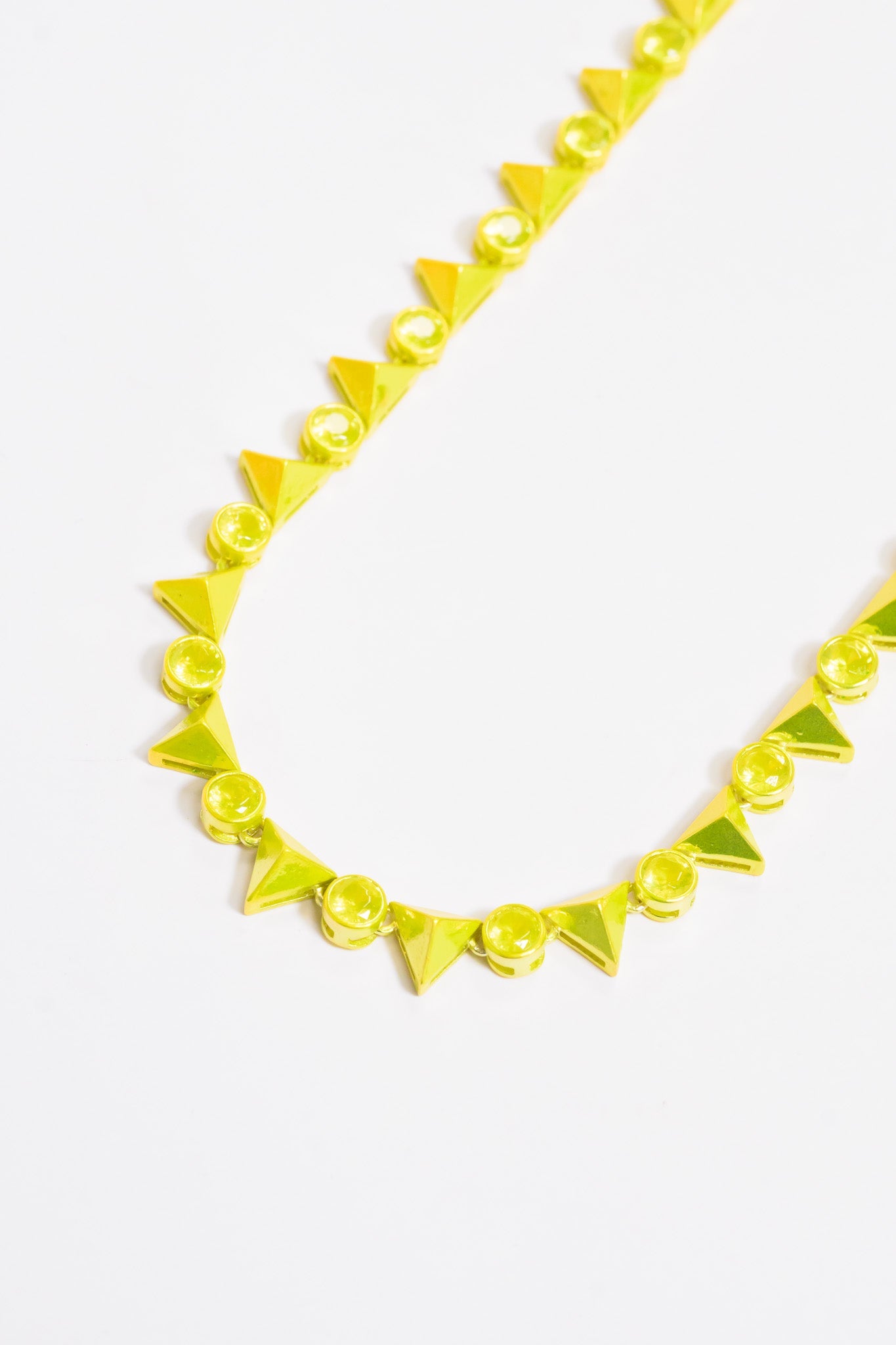 Last Dance Necklace - Metallic Lemonade