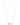Barcelona Necklace - Liquid Metallic Pearl White Clear - By Alexa Rae