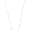 Barcelona Necklace - Liquid Metallic Pearl White Clear - By Alexa Rae