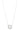 Barcelona Necklace - Liquid Metallic Pearl White Clear - By Alexa Rae