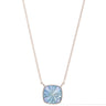 Barcelona Necklace - Metallic Linen Diamond Dust - By Alexa Rae
