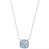 Barcelona Necklace - Metallic Linen Diamond Dust