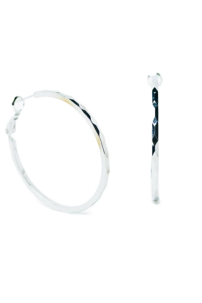 Bare Hoops Earrings - By Alexa Rae