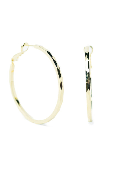 Bare Hoops Earrings - By Alexa Rae