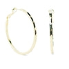Bare Hoops Earrings