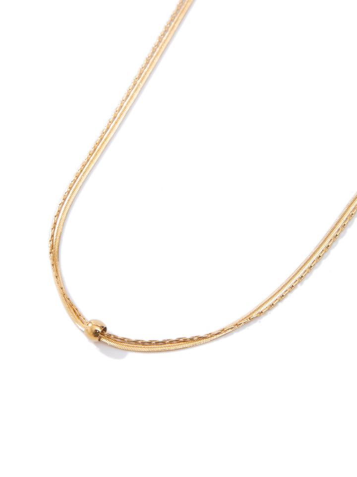 Ball Necklace - Gold