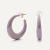 Just A Girl Earrings - Shimmer Tickle Me Pink