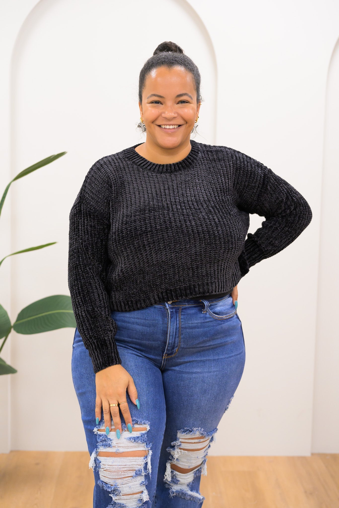 Activate Your Greatness Crop Sweater - 10 Colors!