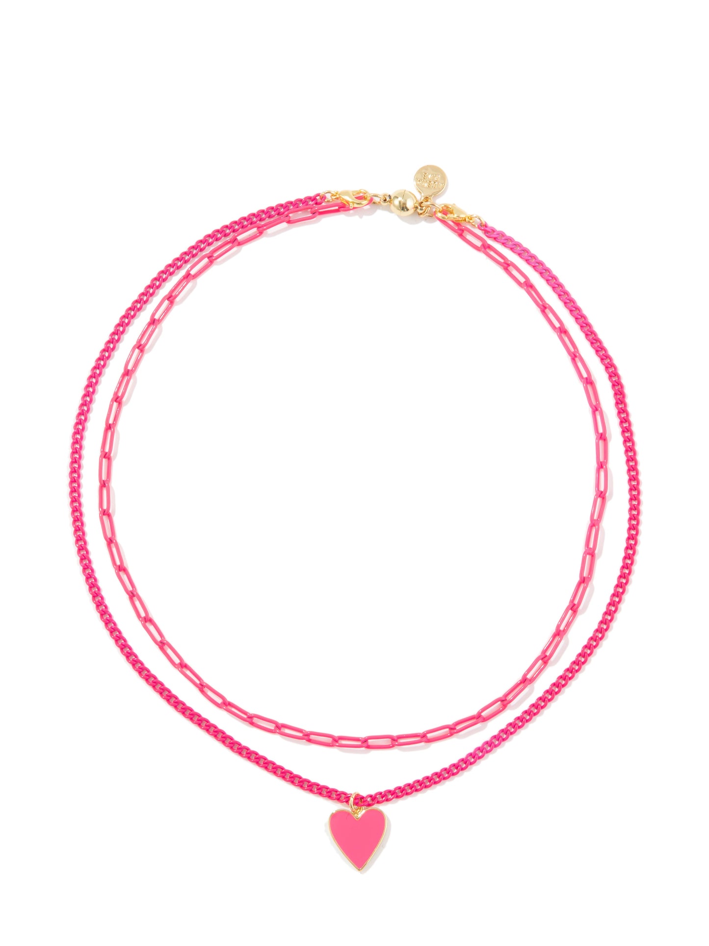 Our Time Necklace - BAR Babe Pink