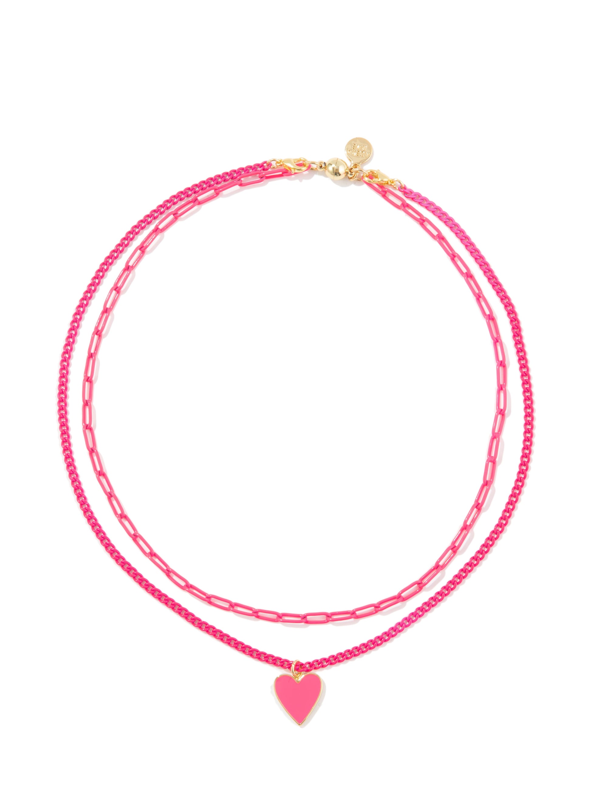 Our Time Necklace - BAR Babe Pink