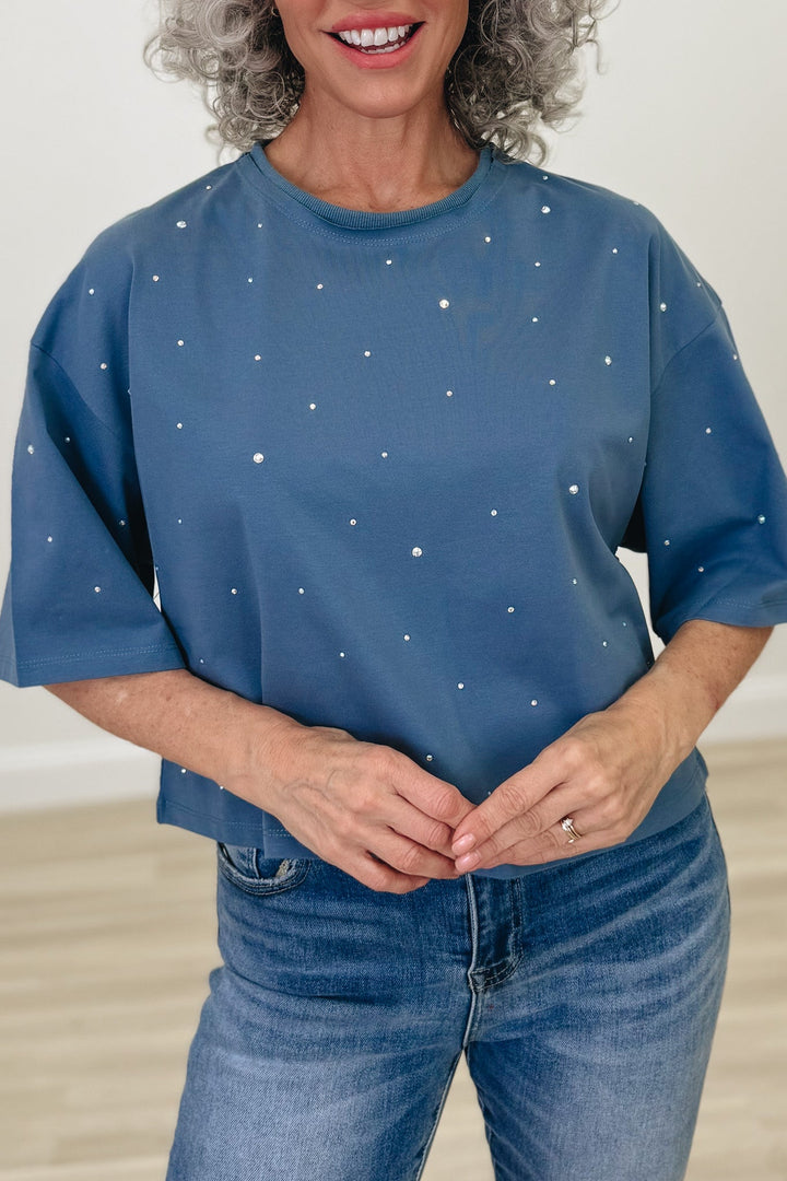Gleam & Glam Top - 2 Colors!