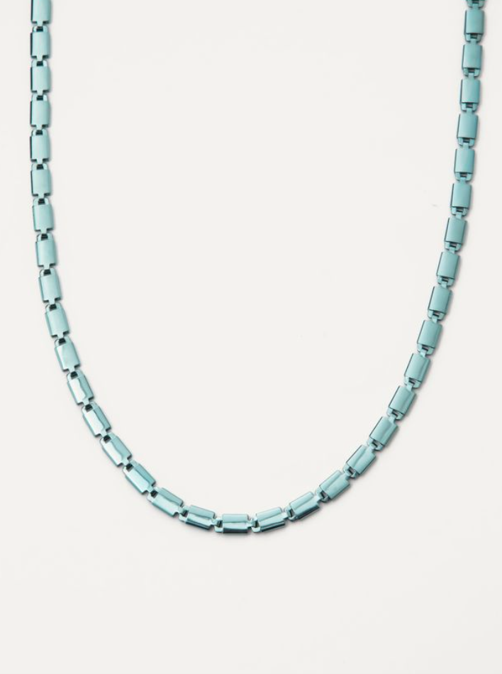 My One And Only Necklace - Liquid Metallic Ocean Blue