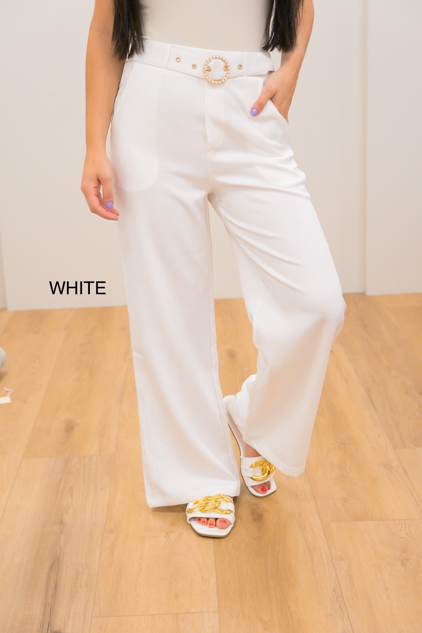 Working Her Class Pants - 6 Colors!