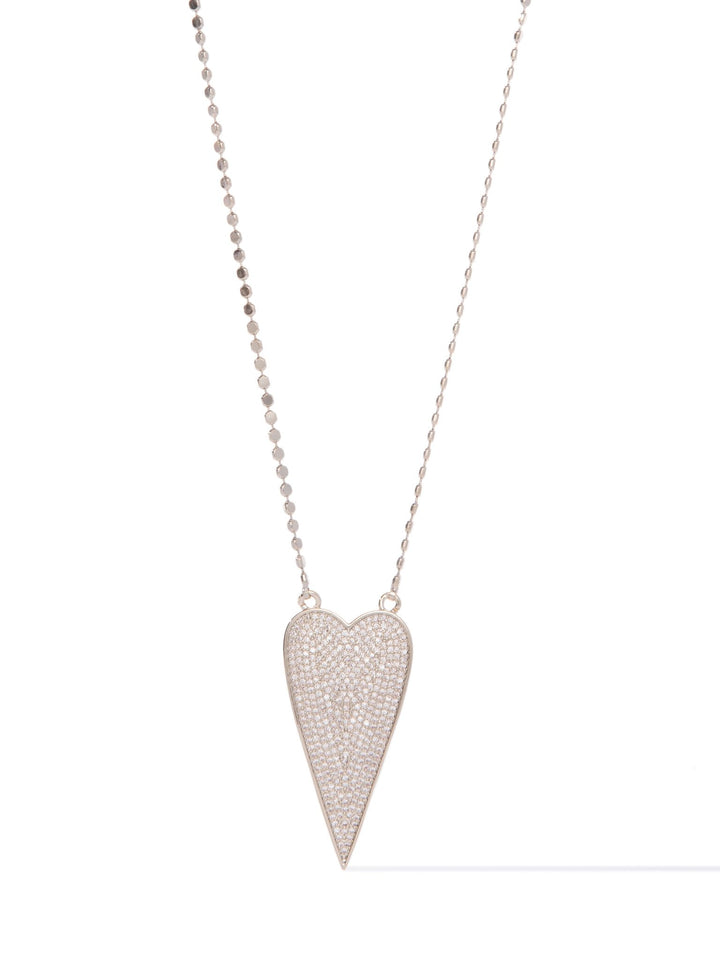Be My Baby Necklace - Metallic Linen - By Alexa Rae