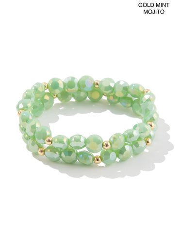 Shimmering Midnight Bracelet Set - Multiple Colors!