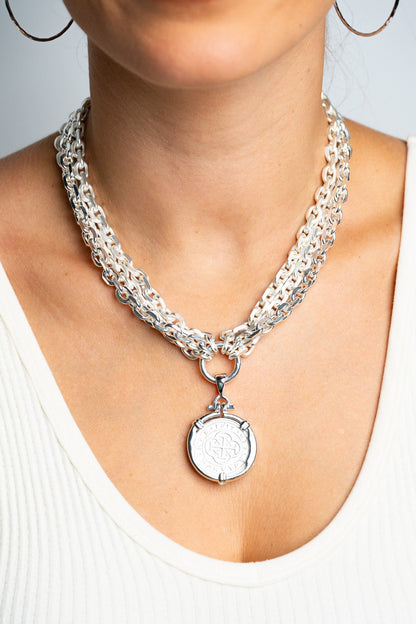 Shipwreck Necklace - Pearl White