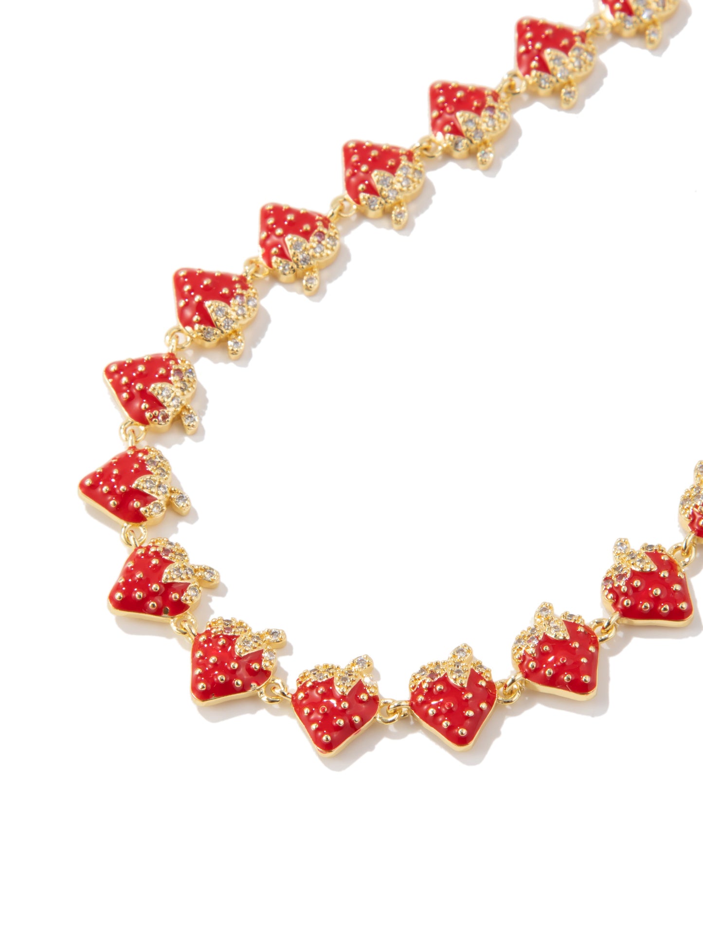 Strawberry Shortcake Necklace