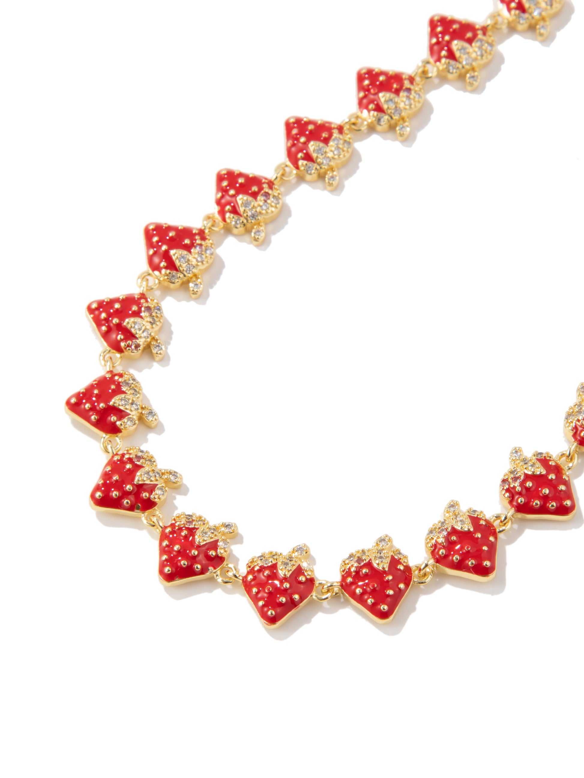 Strawberry Shortcake Necklace