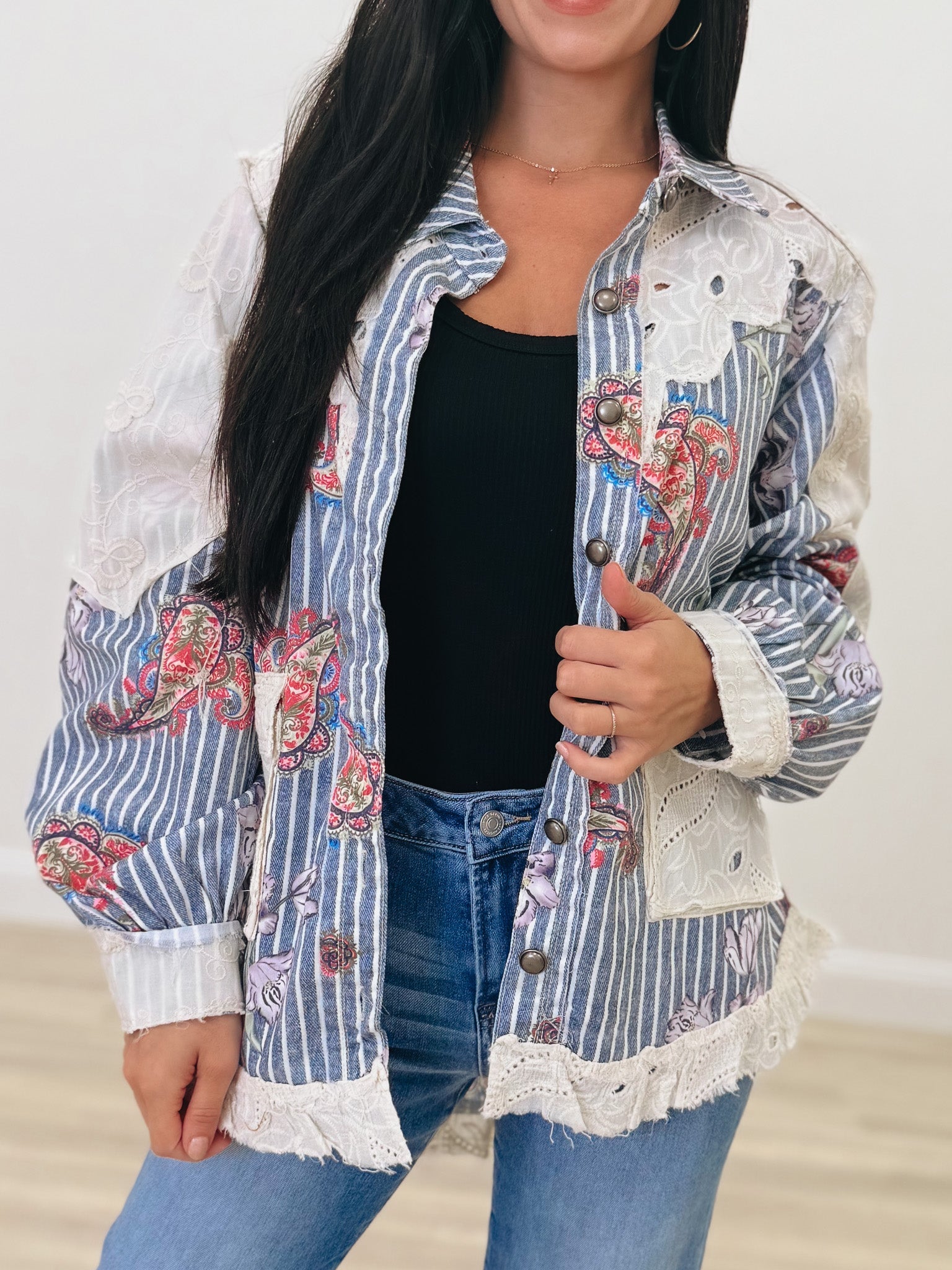 Retro Rhythm Shacket - 2 Colors!