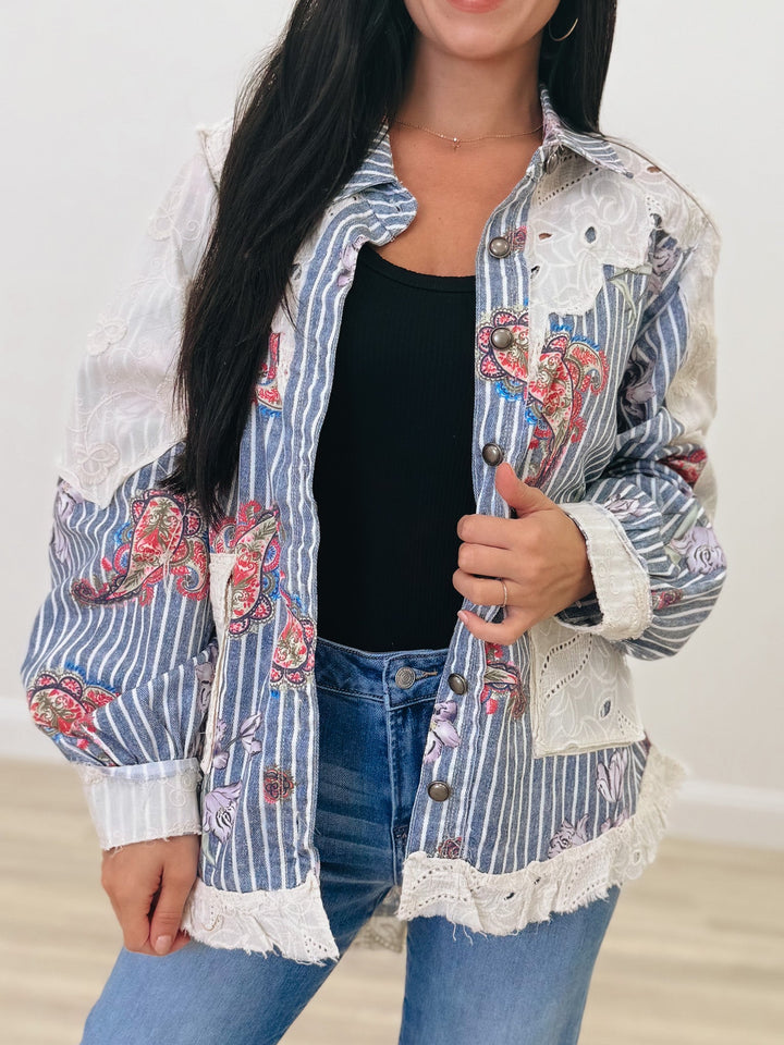 Retro Rhythm Shacket - 2 Colors!
