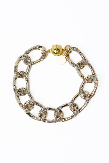 Billie Jean Bracelet - Metallic Linen - By Alexa Rae